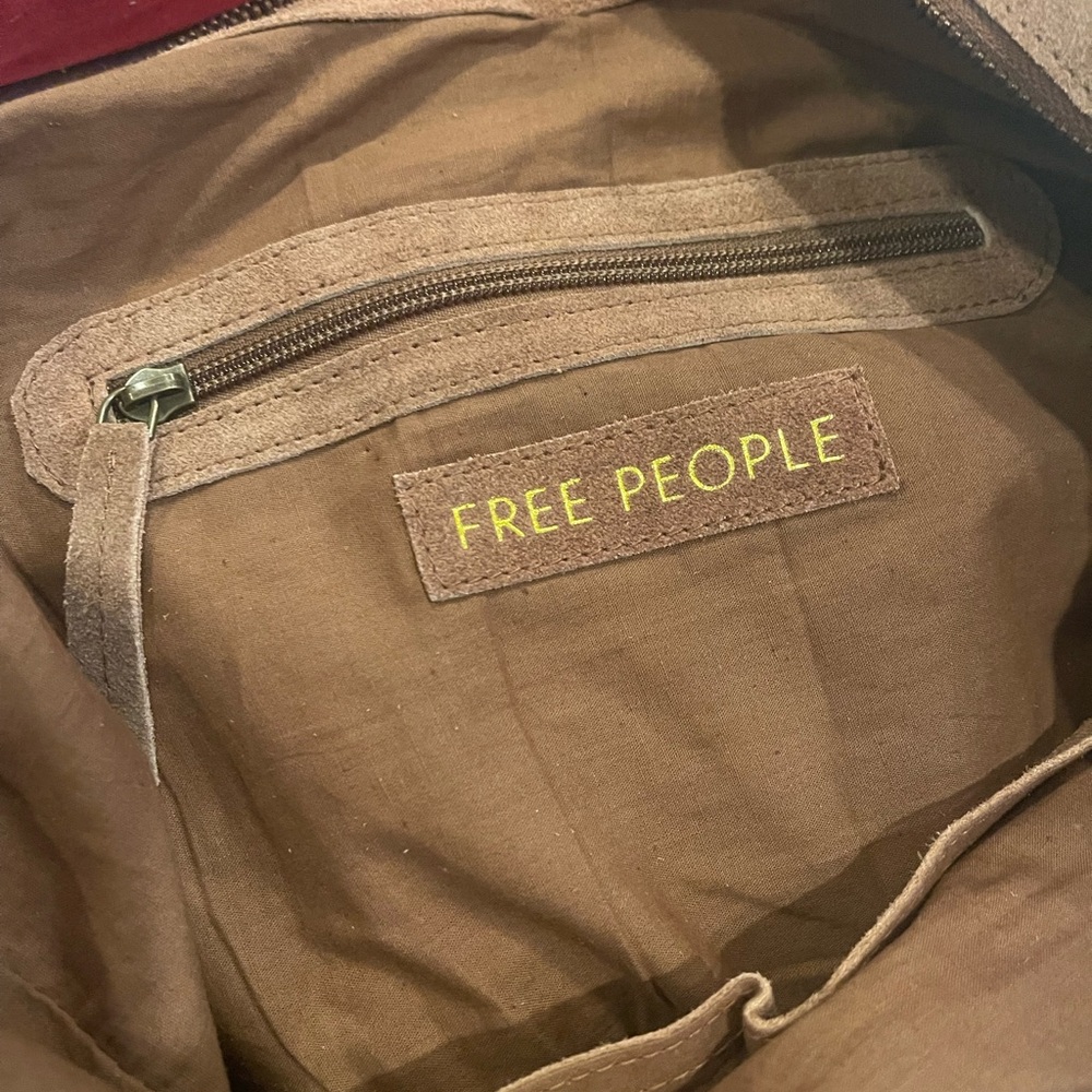 Free People Roma Suede brown NWT
